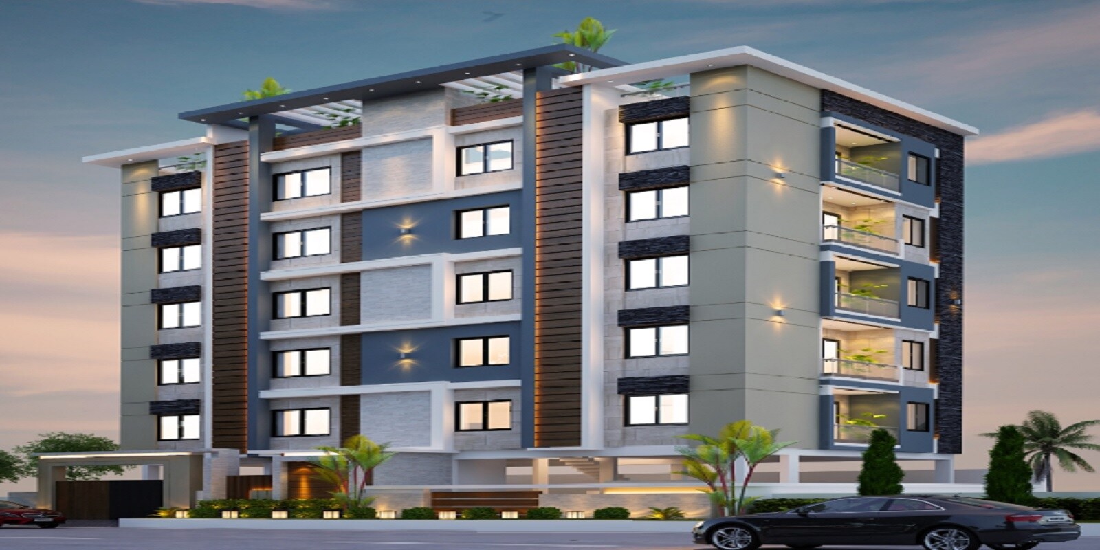 GAR Park View Apartment, Neknampur, Hyderabad