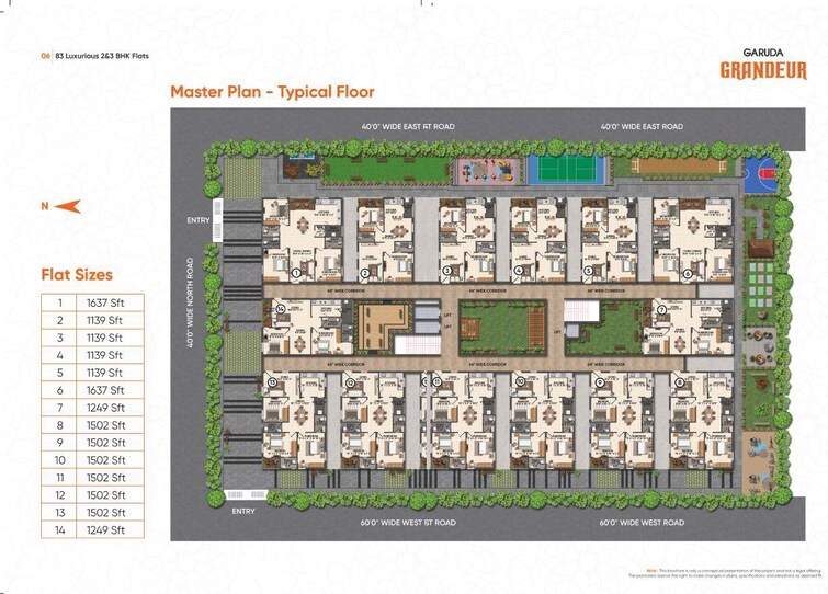 Garuda Grandeur Floor Plans