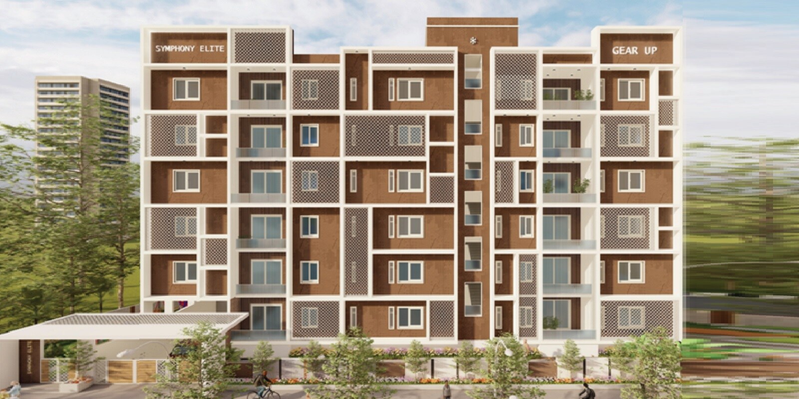 Gearup Symphony Elite residential project in Ashok Nagar