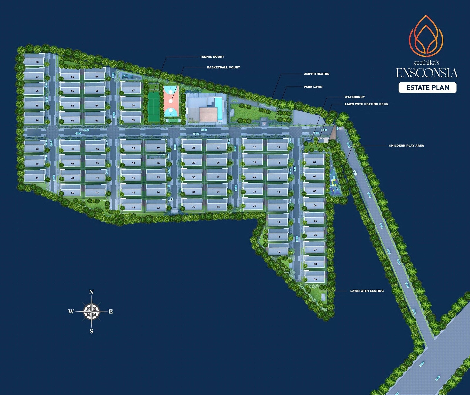 Geethika Ensconsia Master Plan 1
