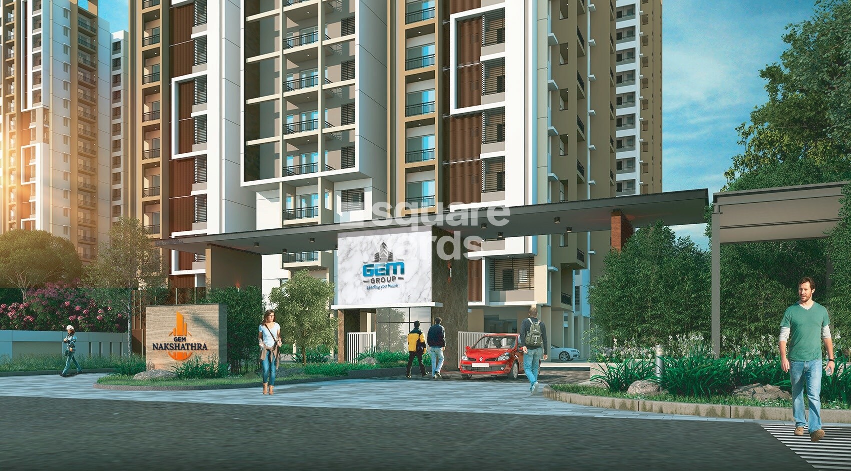 Gem Nakshatra Entrance View