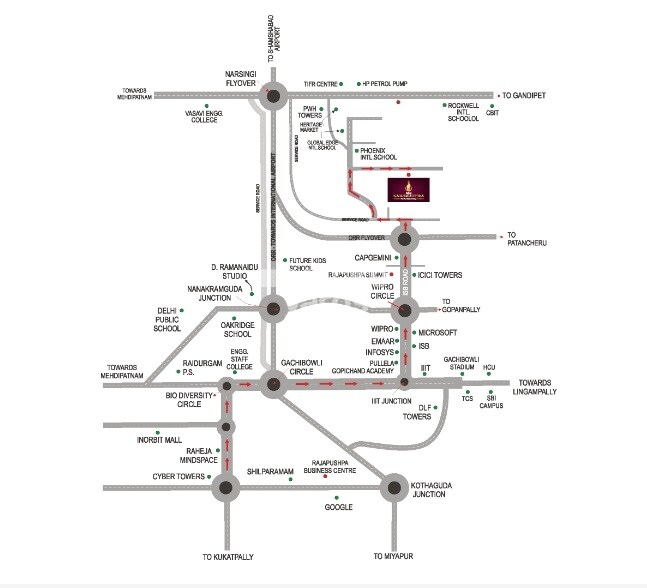 Gem Nakshatra Location Image