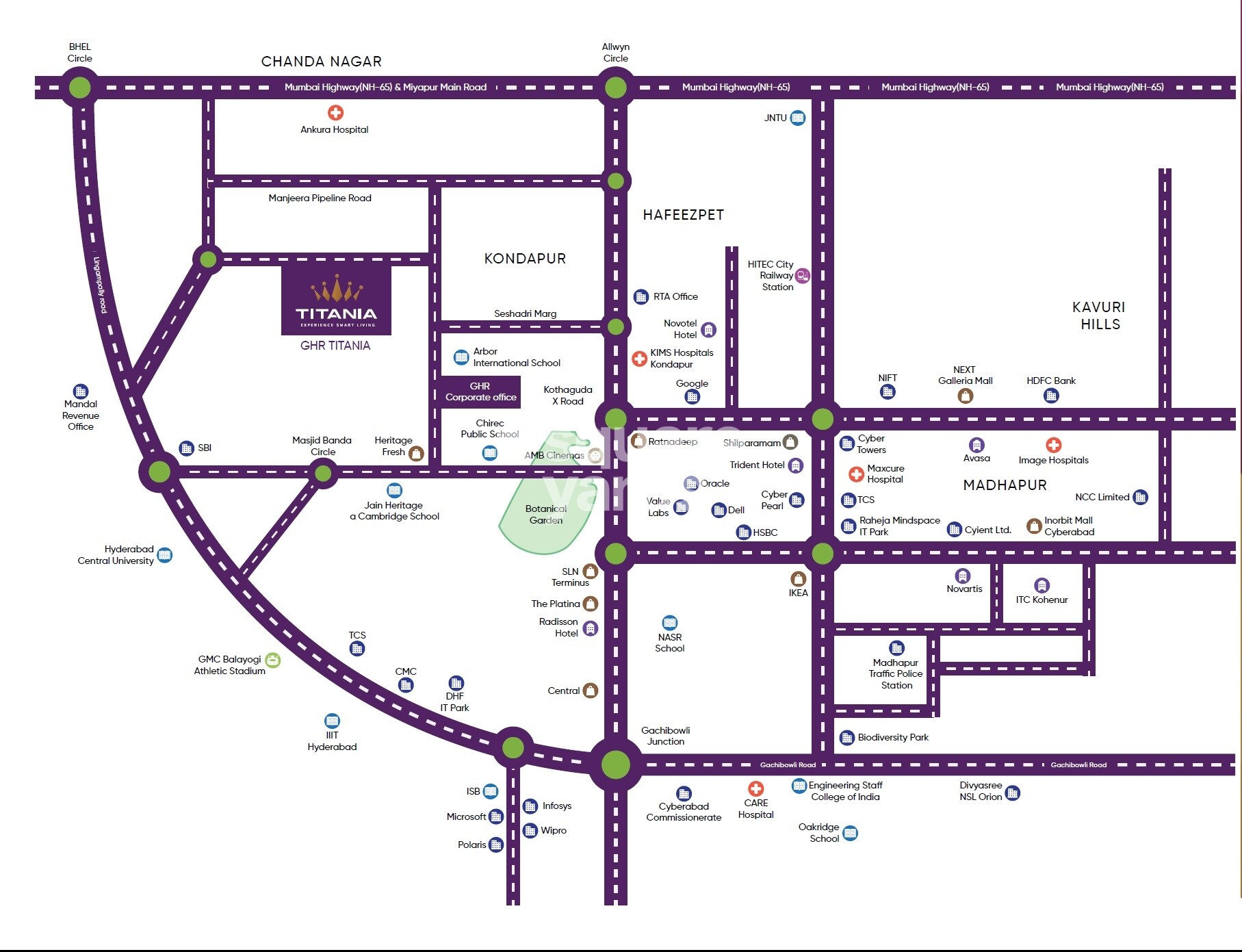 GHR Titania Location Image