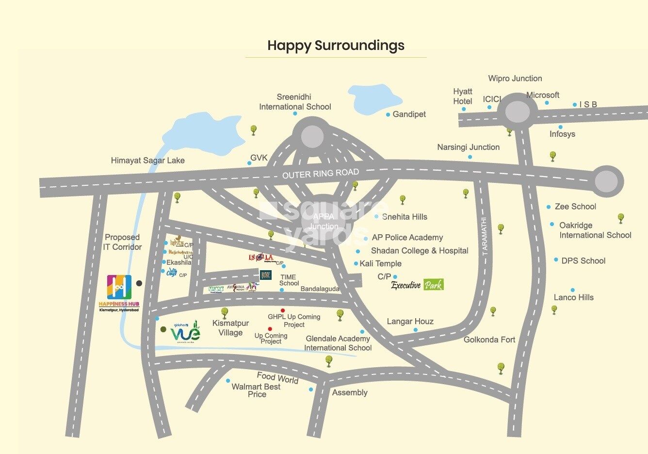 Giridhari Happiness HUB Location Image