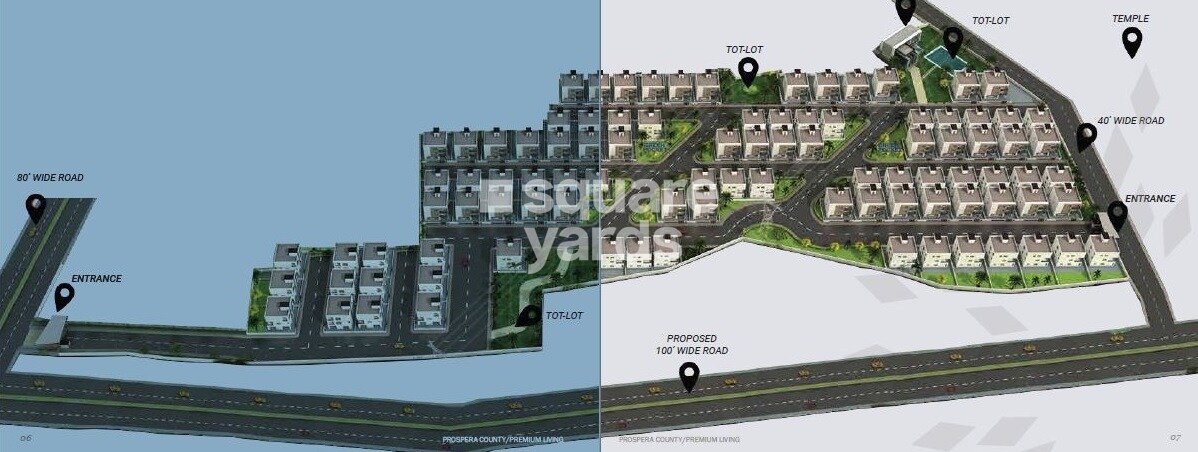 Giridhari Prospera County Master Plan Image
