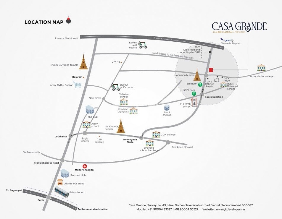 GK Casa Grande Location Image