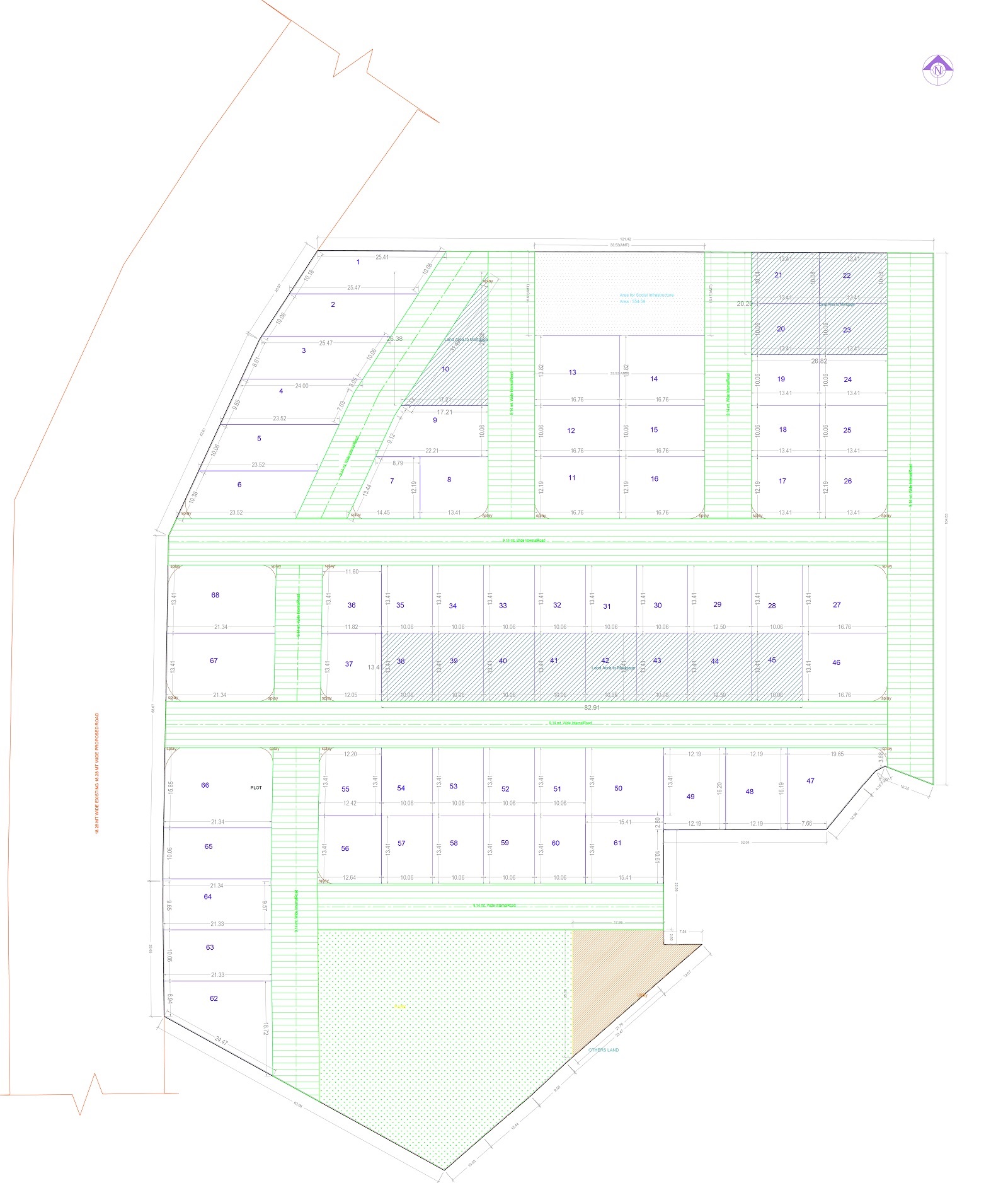 Glentree Green City Master Plan Image