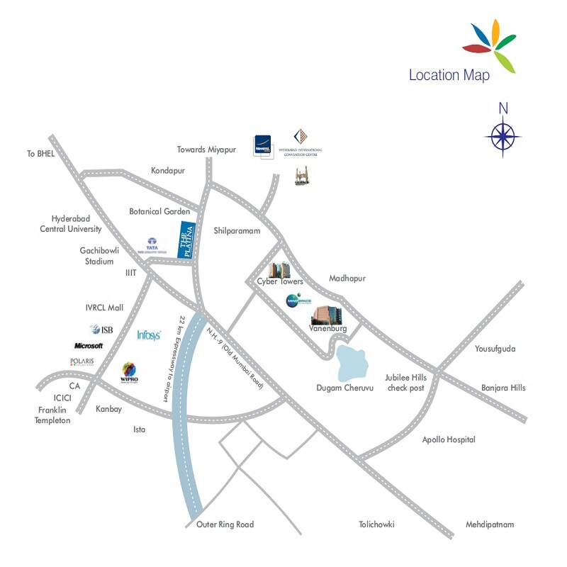 GM The Platina Location Image