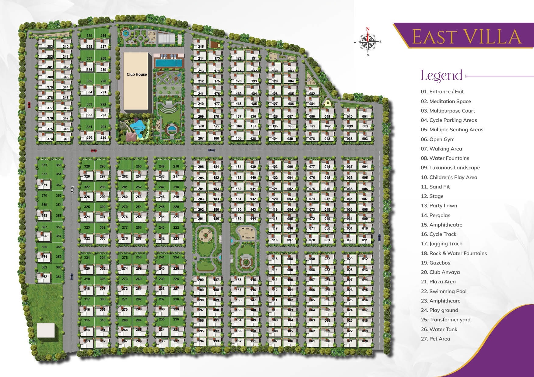 GNR Anvaya Icon City Master Plan Image