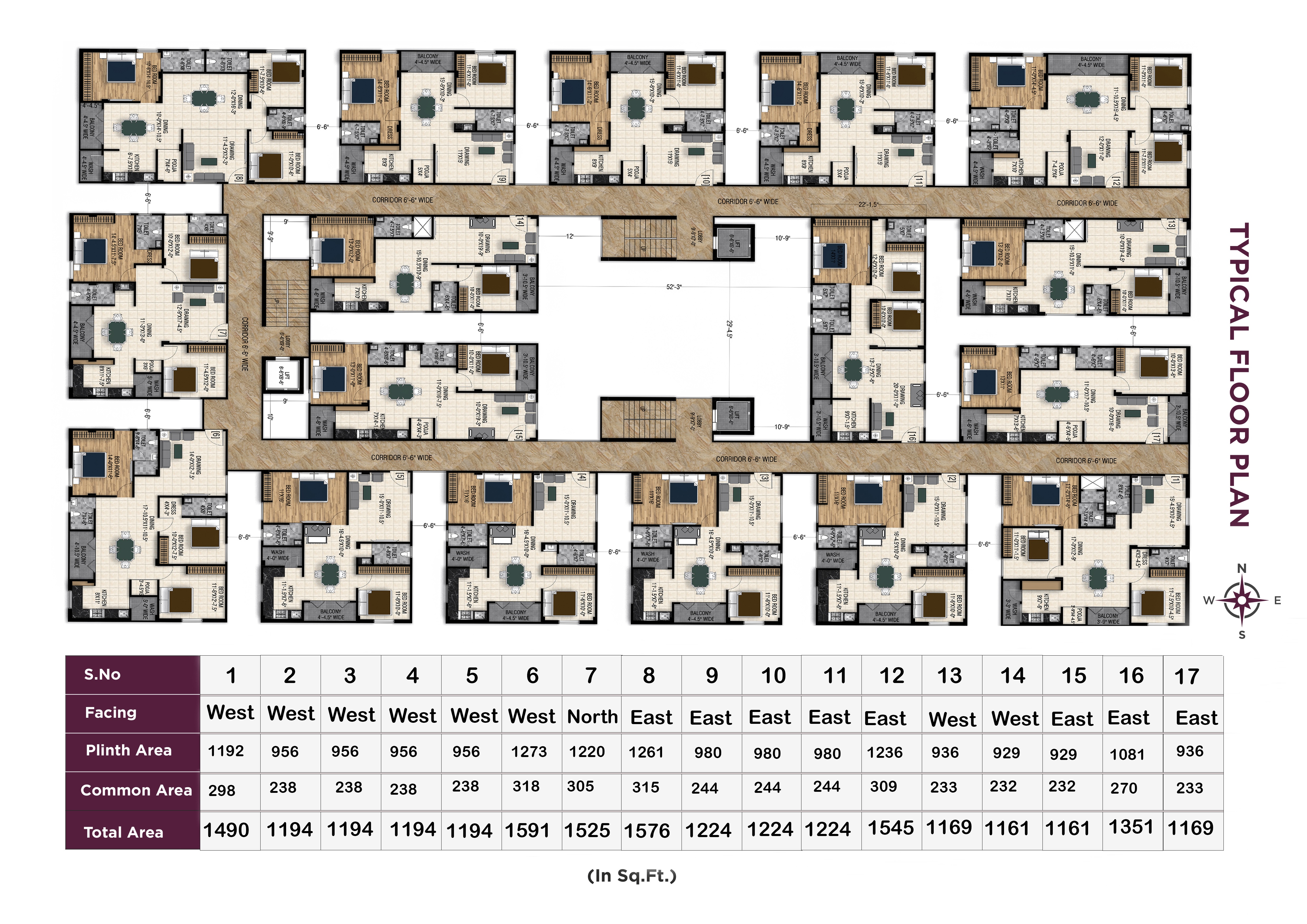 Go Green Paradise Floor Plans