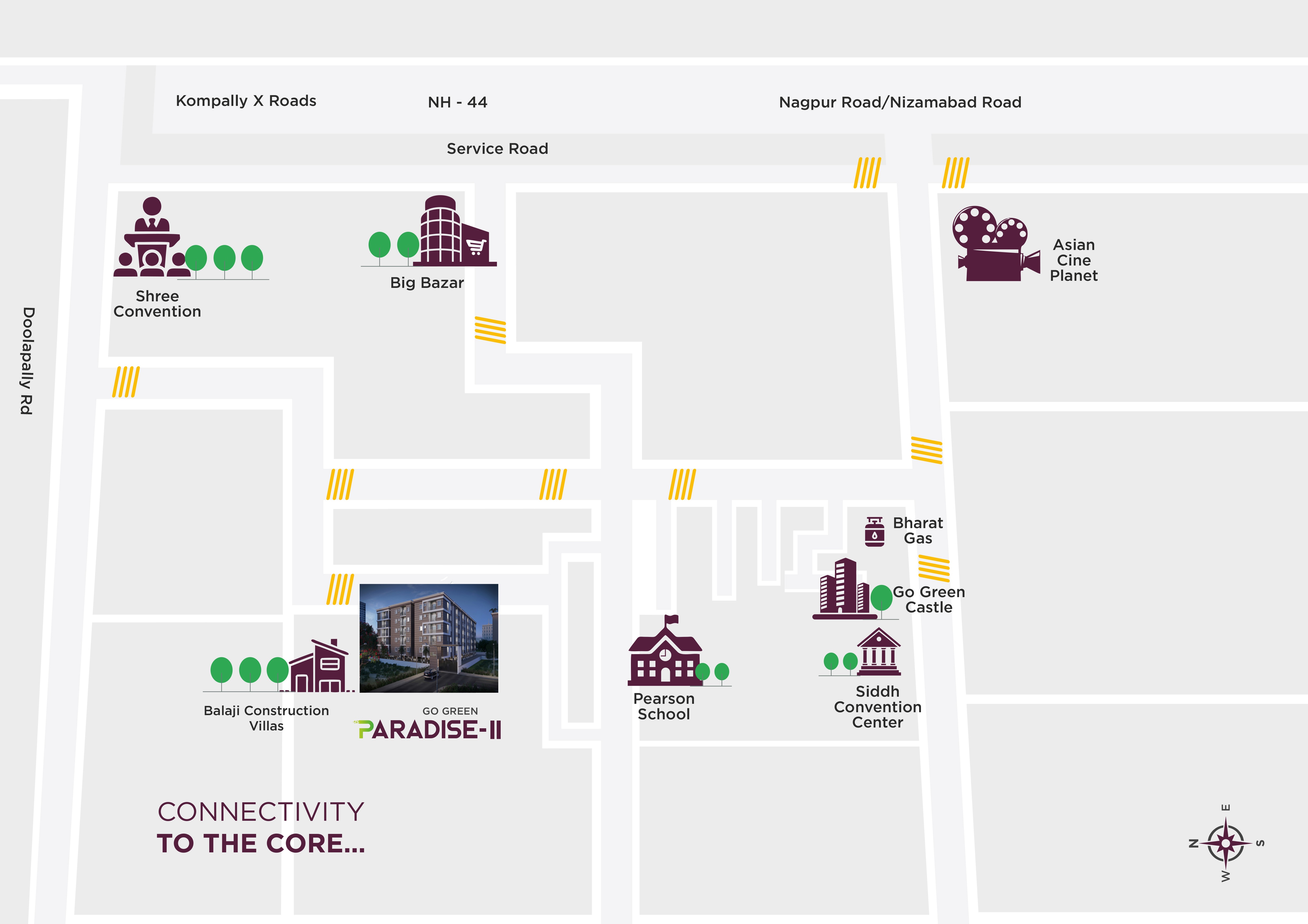 Go Green Paradise Location Image