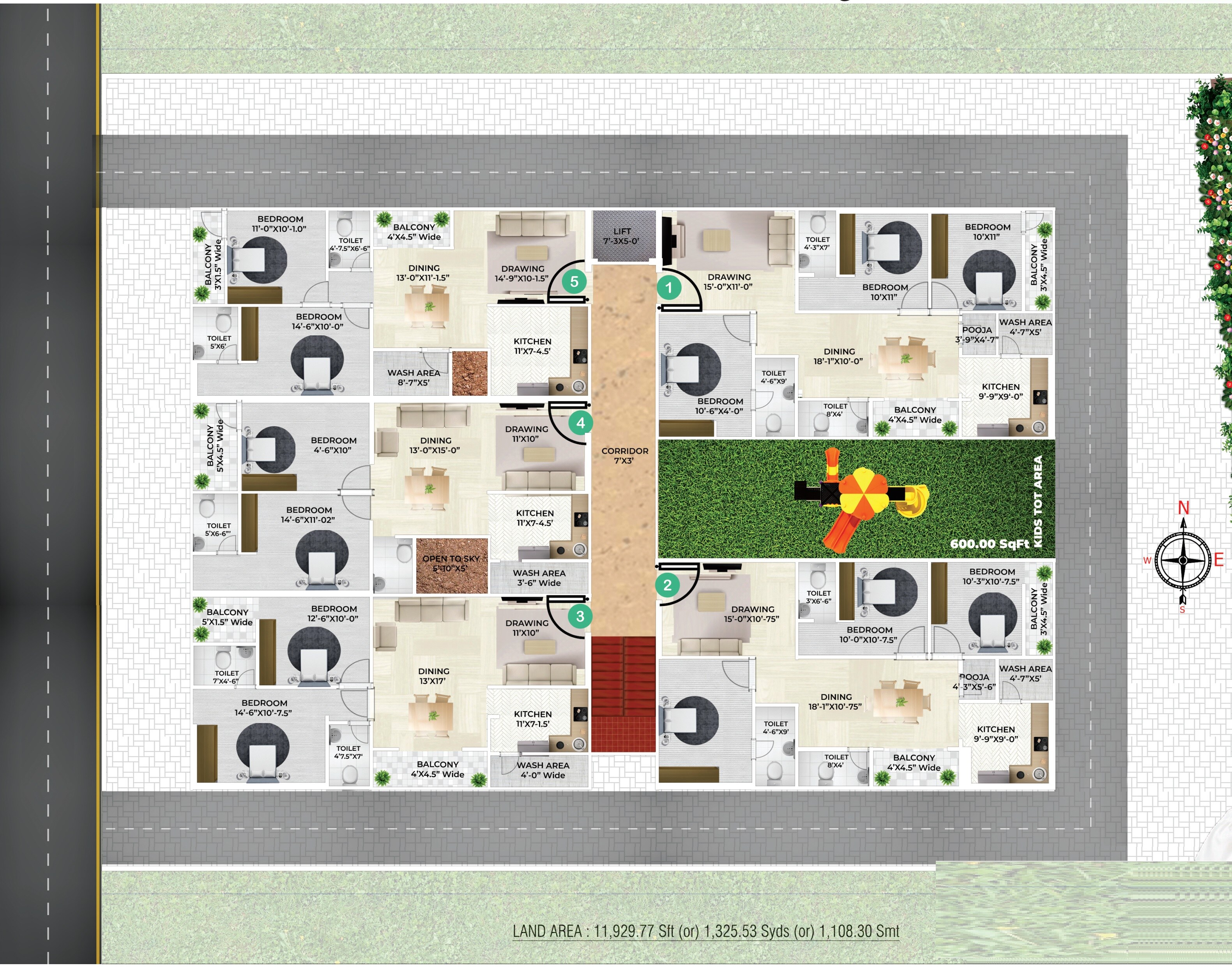 Go Green Tristar Residency