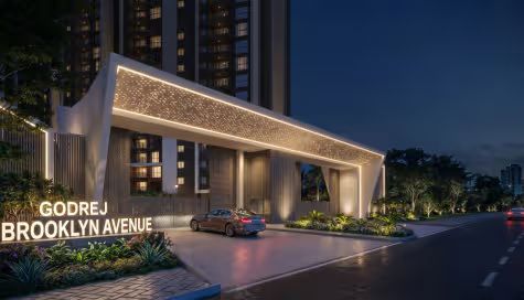 Godrej Brooklyn Avenue Entrance View