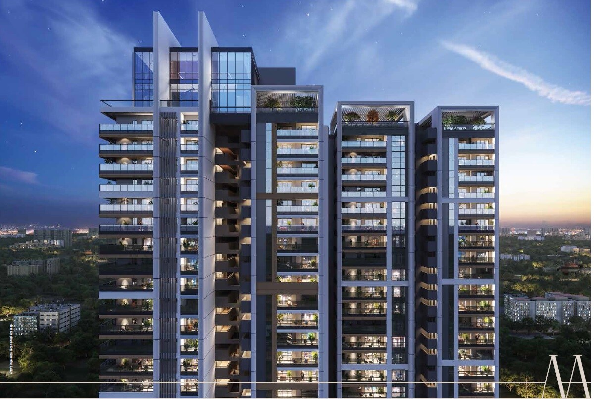 Premium residential towers in Kokapet, Hyderabad