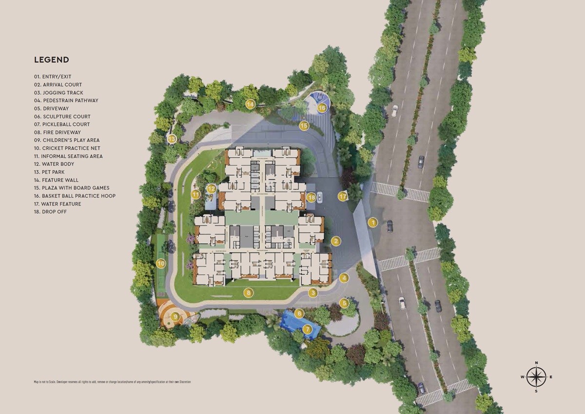 Godrej Madison Avenue Master Plan Image