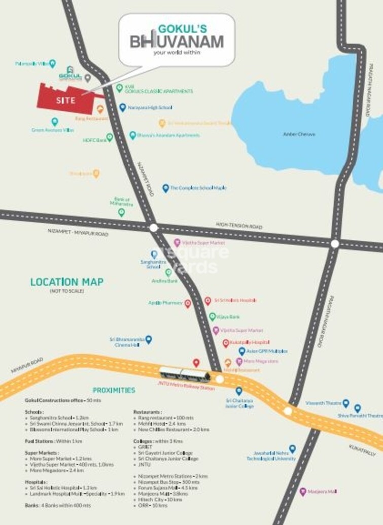 Gokuls Bhuvanam Location Image