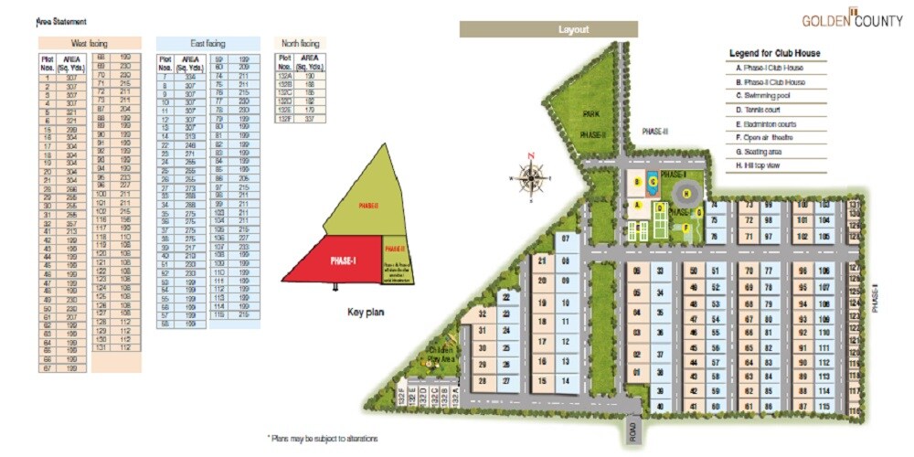 Golden County Rampally Master Plan Image