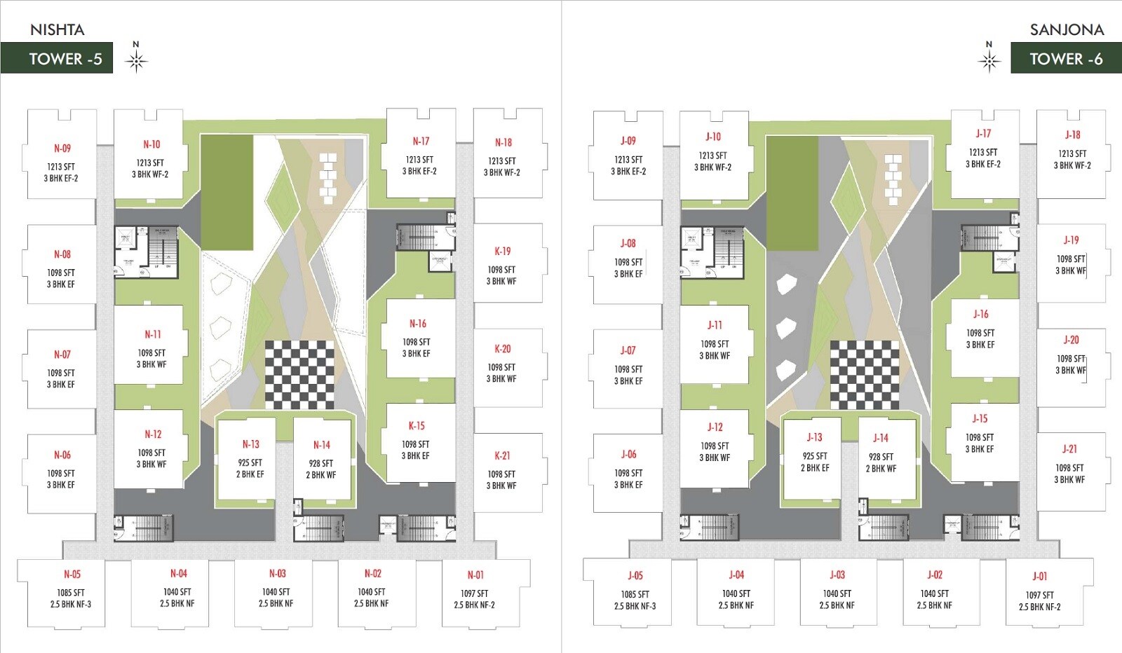 Golden Kalpavriksha Floor Plans 2