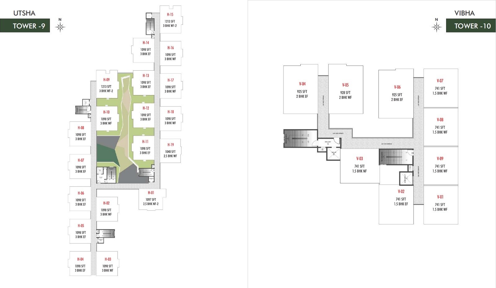 Golden Kalpavriksha Floor Plans 3