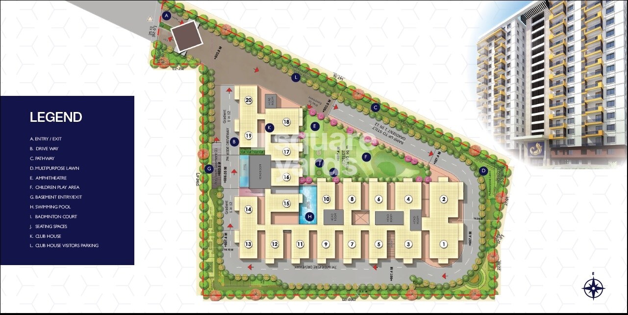Golden Key Mayura Sriven Master Plan 1