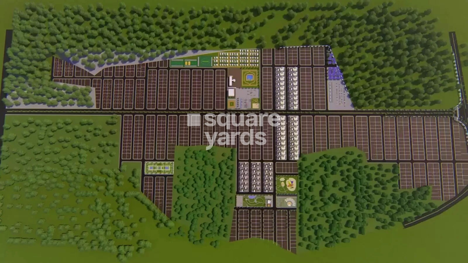 Googee-Pharma-City_a green field with a bunch of plants on top of it