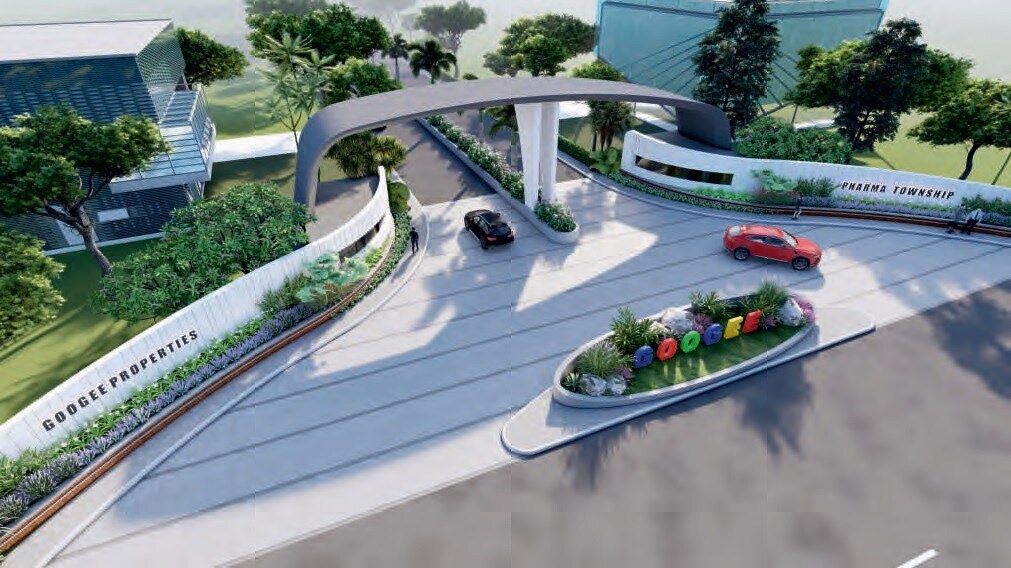 Googee Pharma Township Entrance View