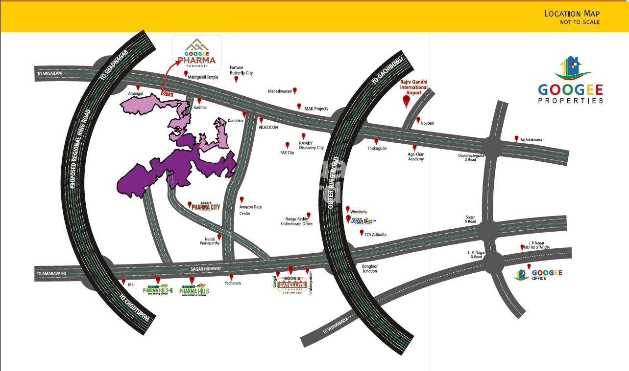 Googee Pharma Township Location Image