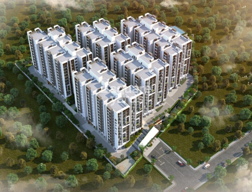 Gothic Pentagon Clouds Tower View 1