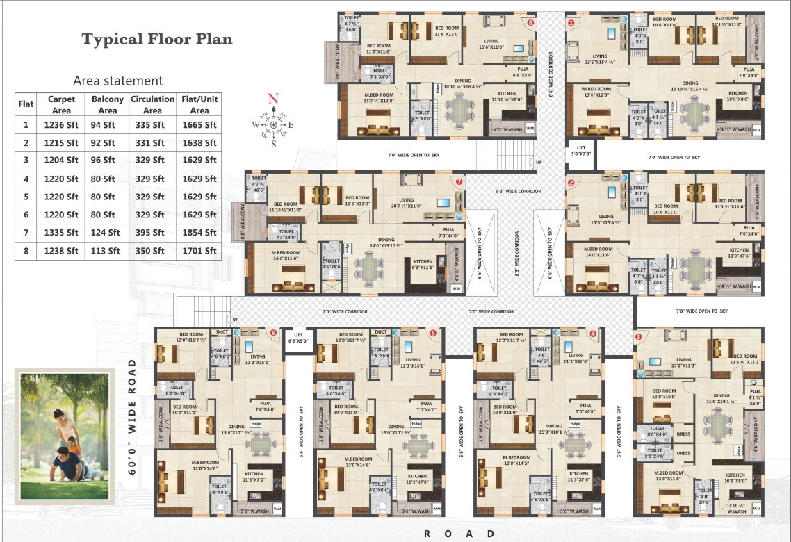 Gottumukulas Prem Sarovar Emerald Floor Plans