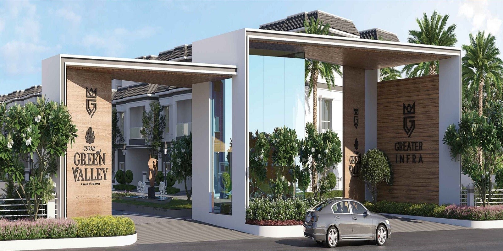 Greater Infra CS Rao Green Valley residential project in Bachupally