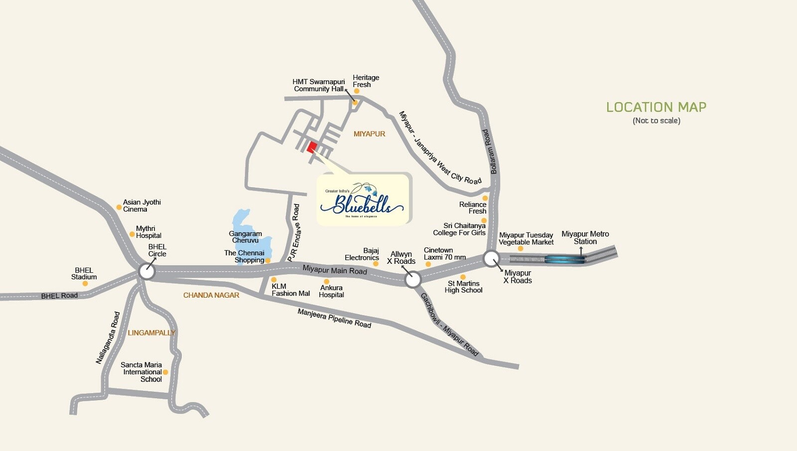 Greater Infra Bluebells Location Image