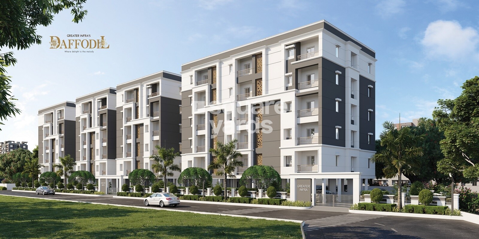 Greater Infra Daffodil residential project in Miyapur