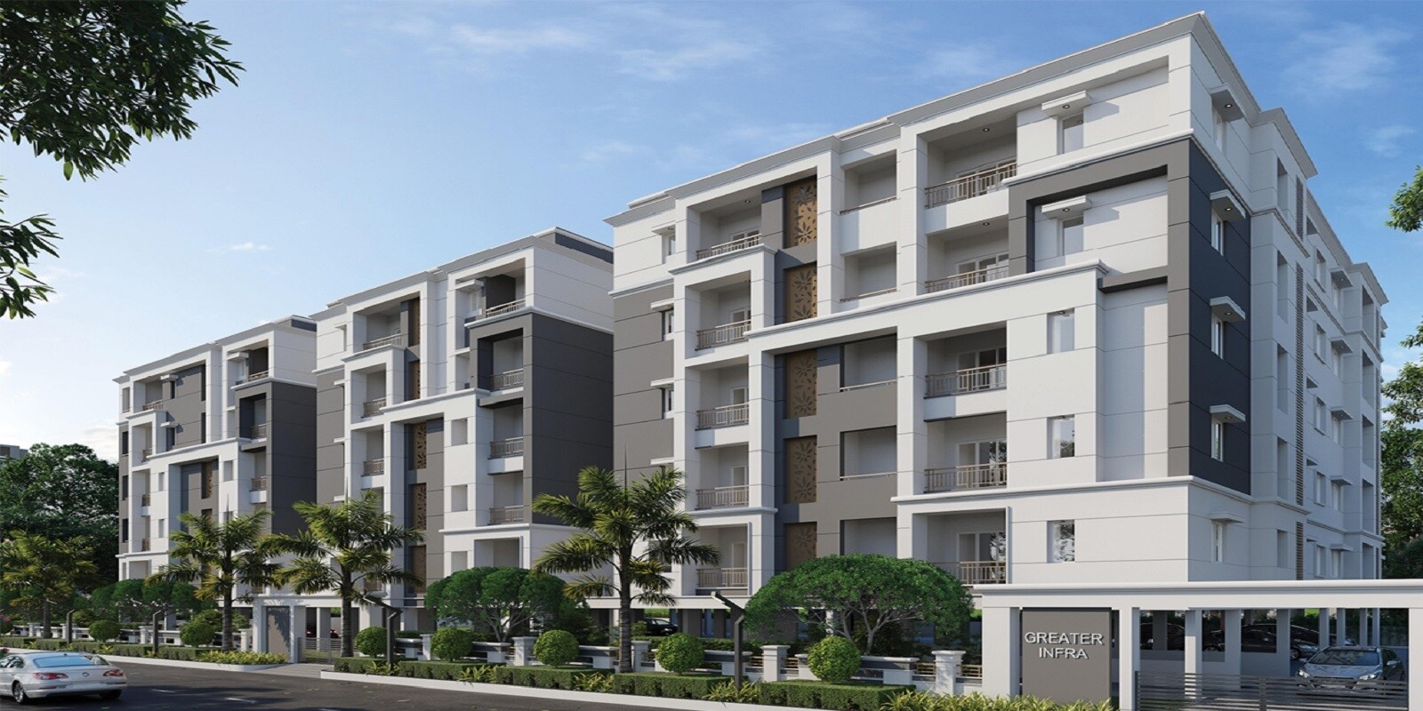 Greater Infra Jasmine residential project in Miyapur