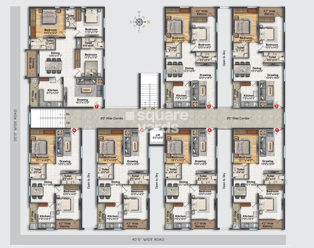 Greater Iris Floor Plans