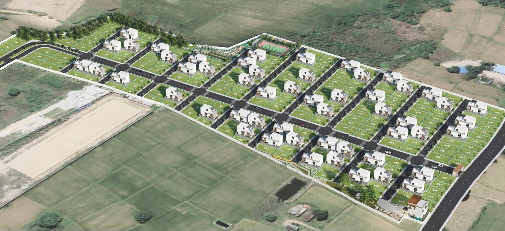 Greater Kompally County Villa View 1