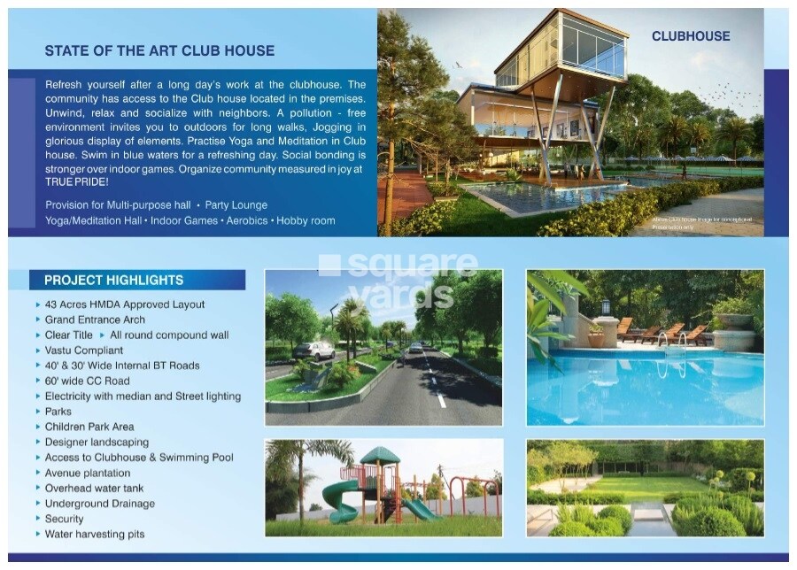 Greater True Pride Amenities-Features