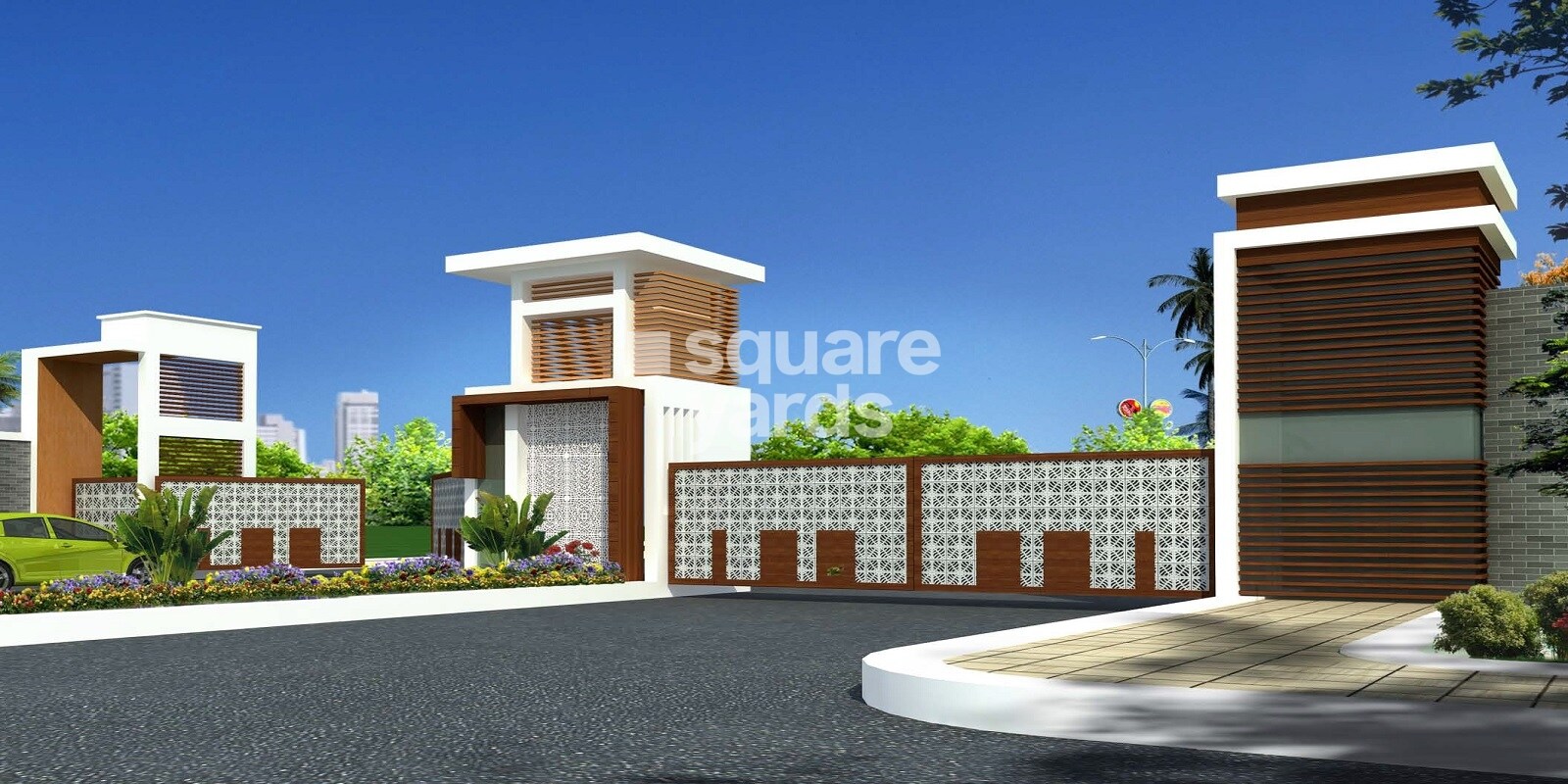 Green City Aerospace County residential project in Adibatla