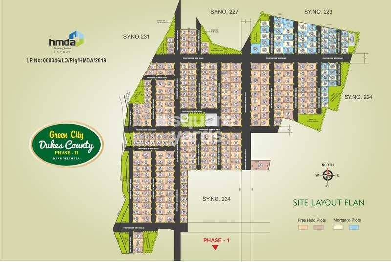 Resale Commercial Land 200 Sq.Yd. in Green City Dukes County, Kondakal Hyderabad 6467124
