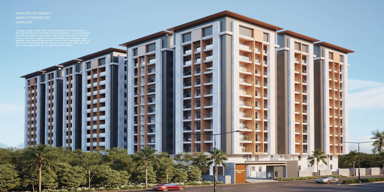 Green Leaves Aura residential project in LB Nagar
