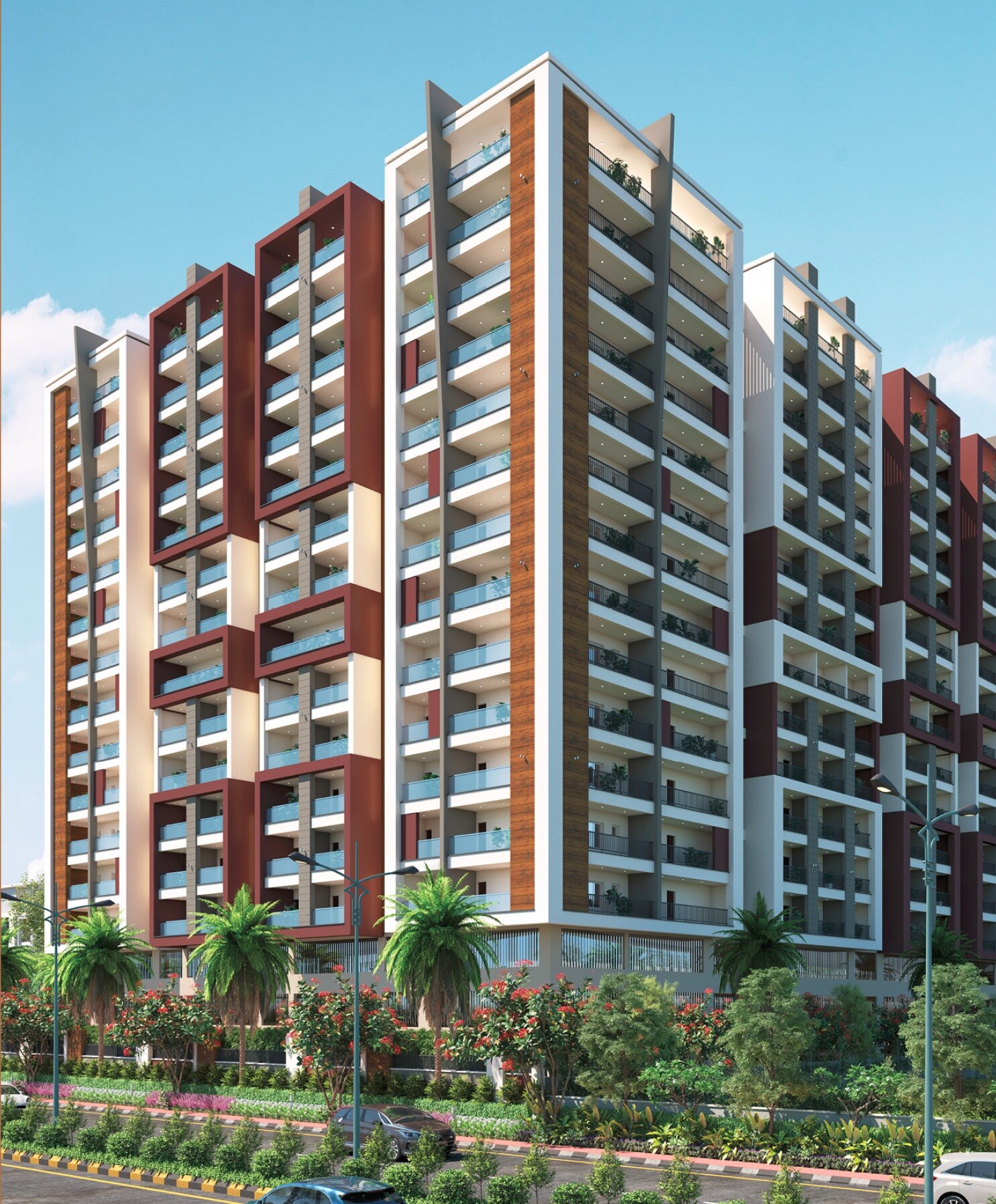 Green Leaves Srikara Apartment Exteriors
