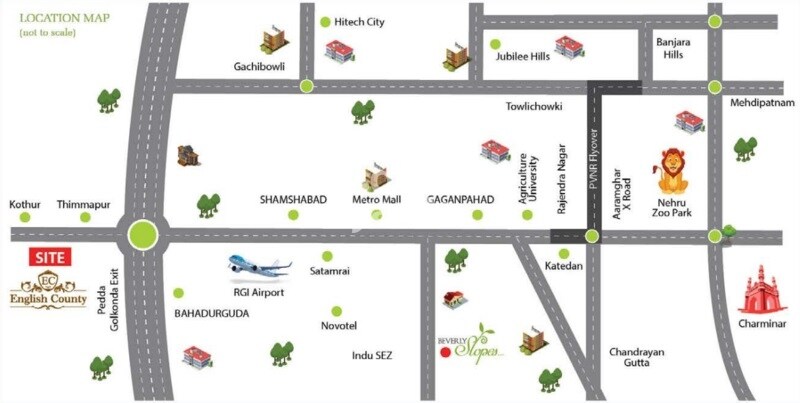 Greenhome English County Location Image