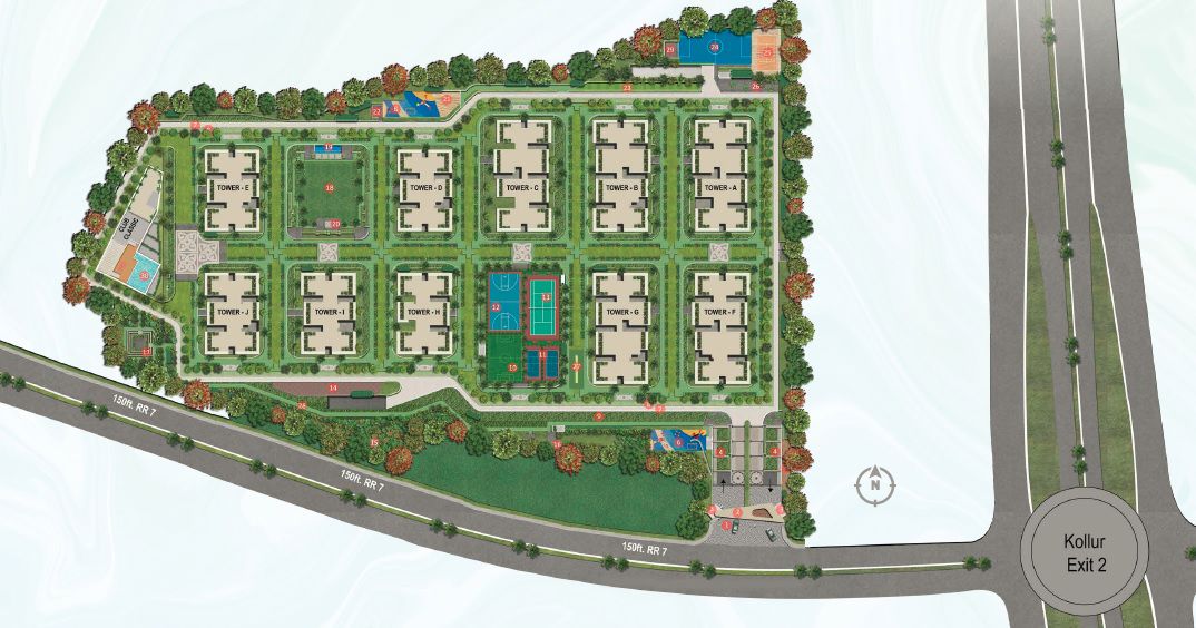 Greenmark-Mayfair-Gateway_a model of a train on a train track