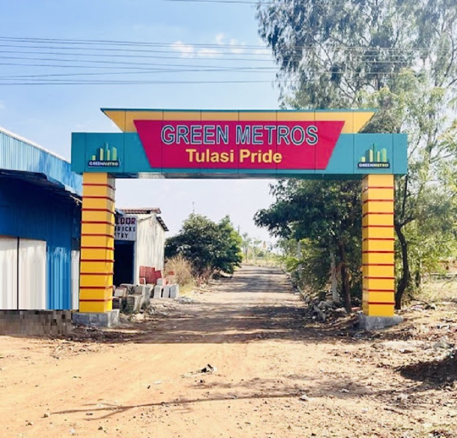 Greenmetros Tulasi Pride Entrance View