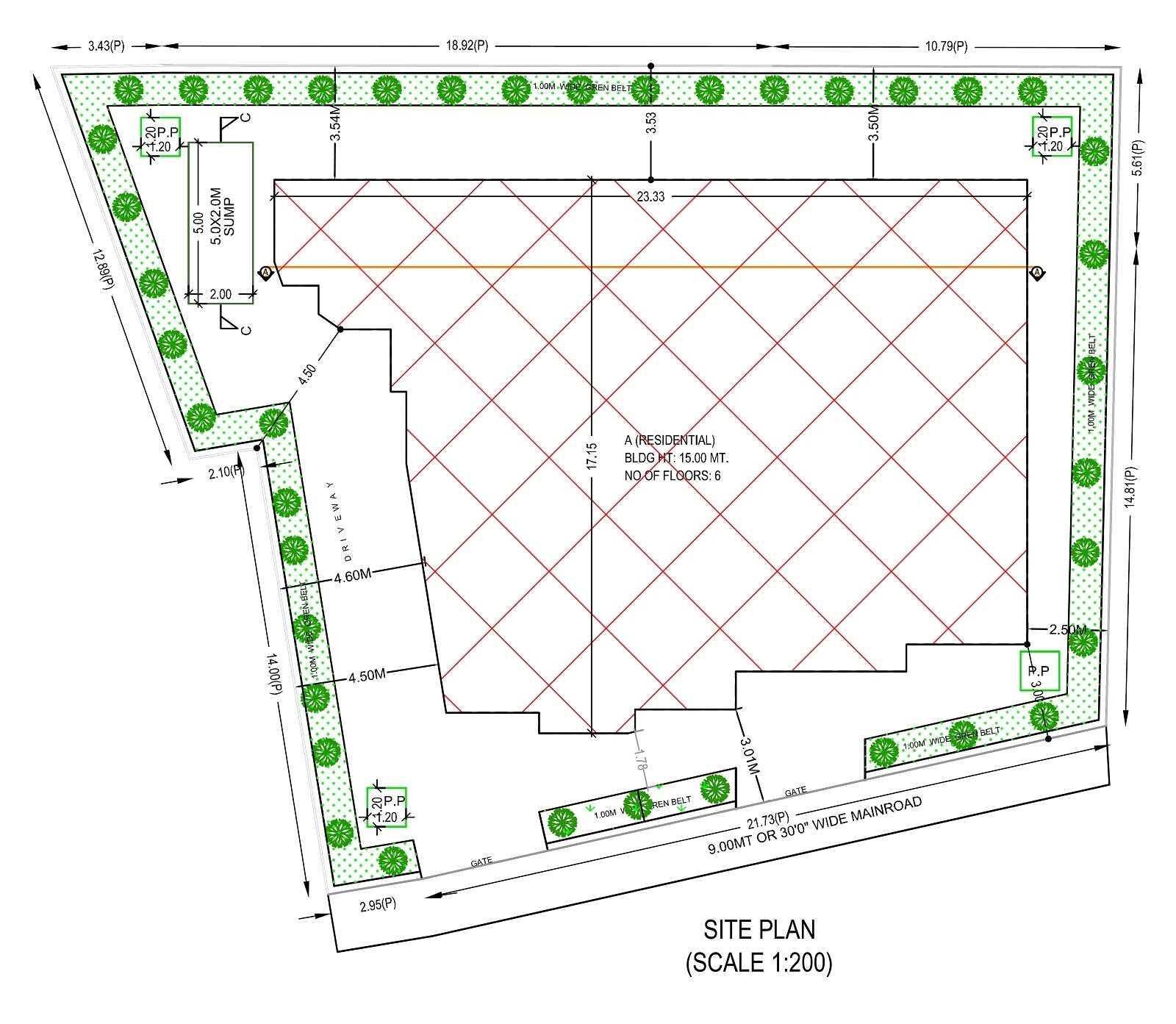 GRK Kakatiya Enclave Master Plan 1