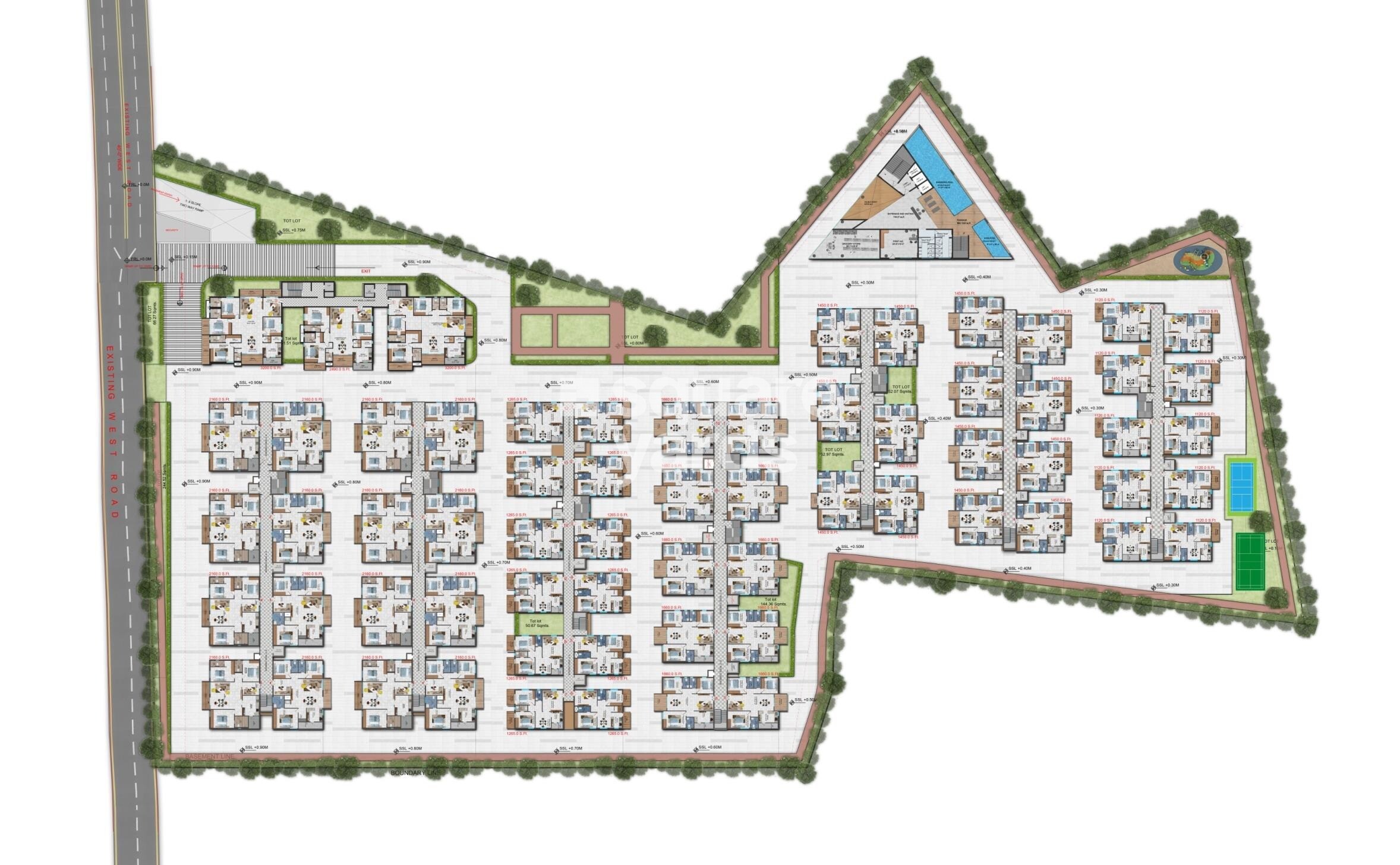 Gruhitha Lavender Sky