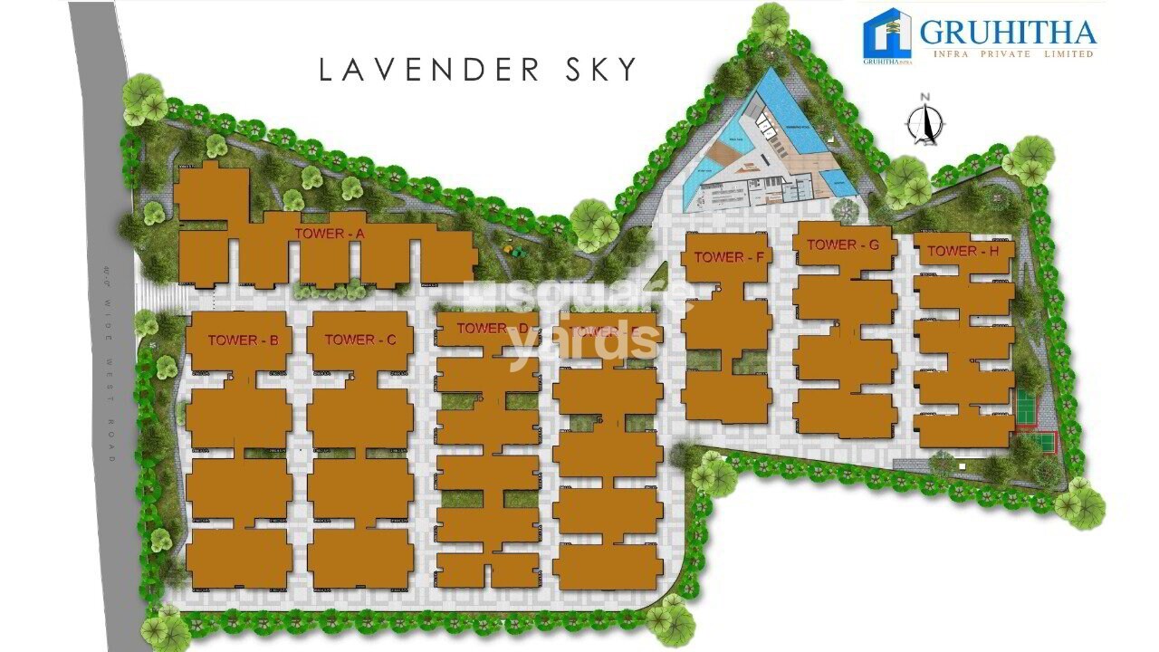 Gruhitha Lavender Sky