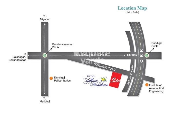 GS Infra Setty Yellow Meadows Location Image