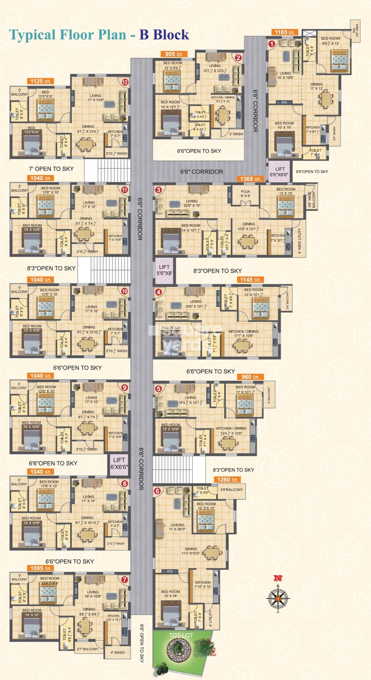 GS Infra Setty Yellow Meadows Master Plan Image 1
