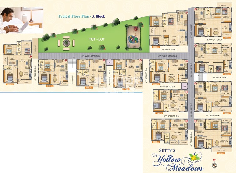 GS Infra Setty Yellow Meadows Master Plan Image 2