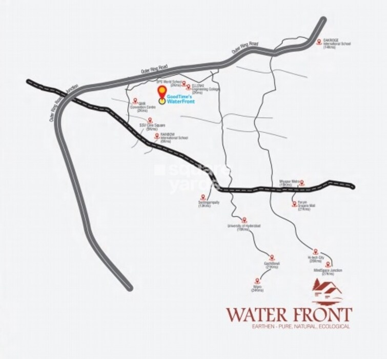 GT Infra Water Front Location Image